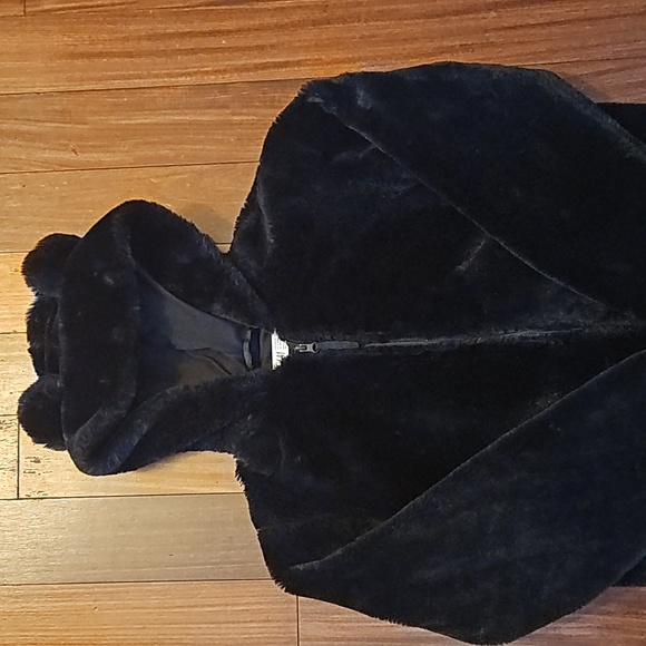 H&M Girls Fur Jacket - Picture 7 of 8